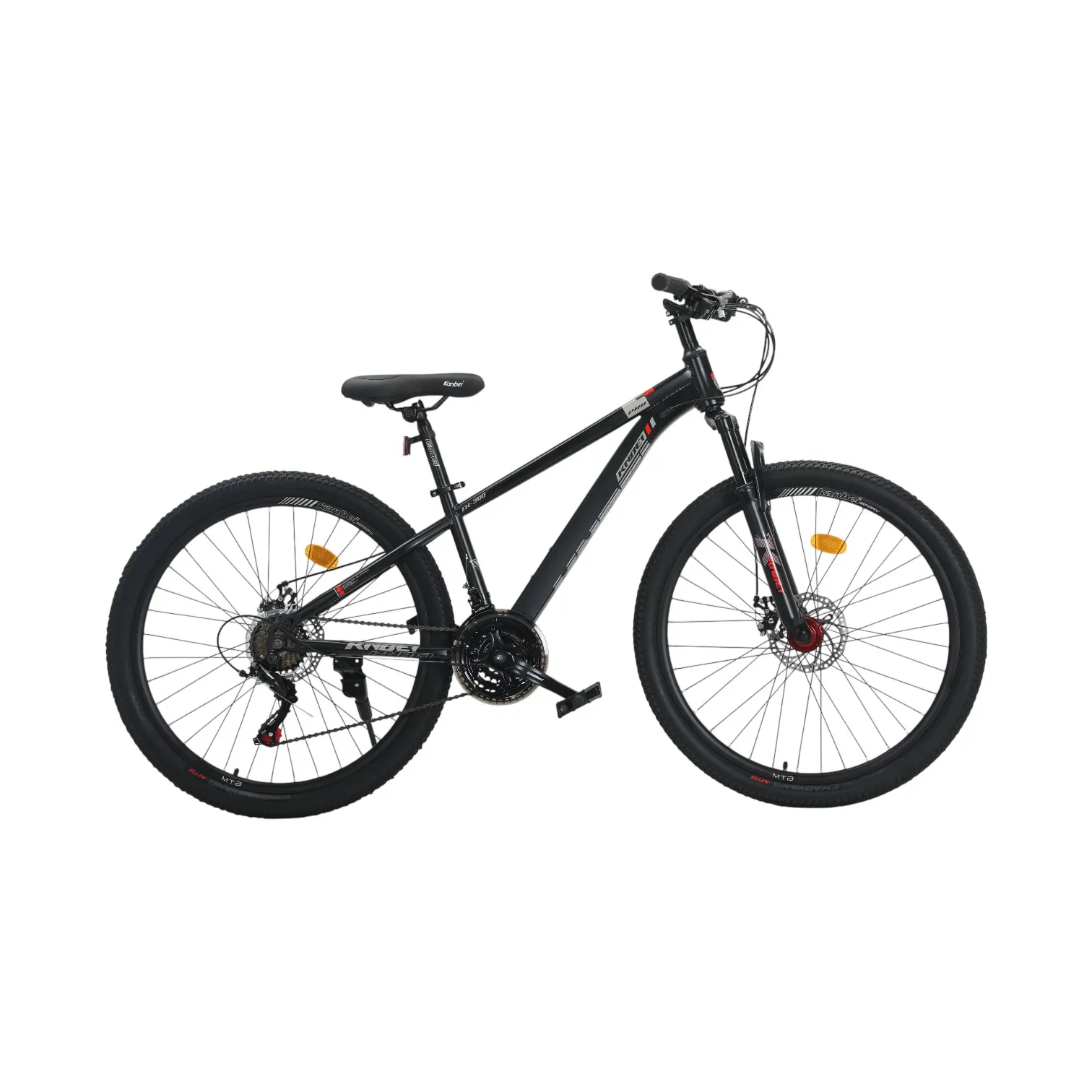 Adult Mountain Bike – Hi-Ten Steel Frame, 21-Speed Shimano Drivetrain, Mechanical Disc Brakes | Model AB-5004 | OEM/ODM Wholesale